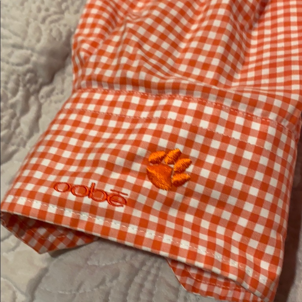 Clemson button down